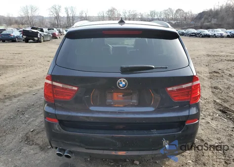 2017 BMW X3 xDrive28I from USA, damaged, VIN 5UXWX9C38H0W78960